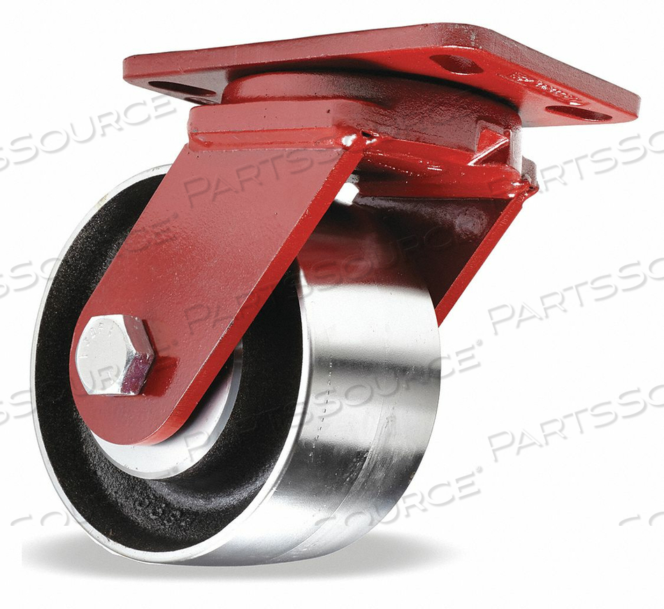 KINGPINLESS PLATE CASTER SWIVEL 3200 LB. by Hamilton