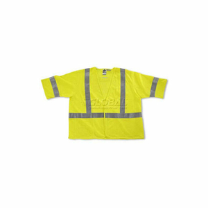 8356FRHL CLASS 3 FR MODACRYLIC VEST - LIME by Ergodyne