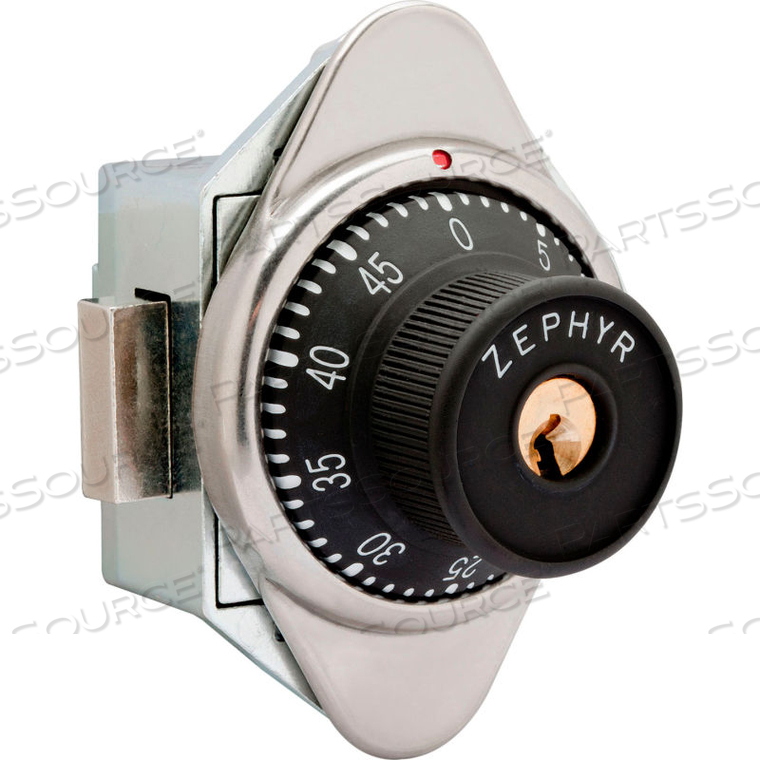 BUILT-IN COMBINATION LOCK MANUAL DEAD BOLT CONTROL KEY OPTION - RIGHT HINGED by Zephyr Lock LLC