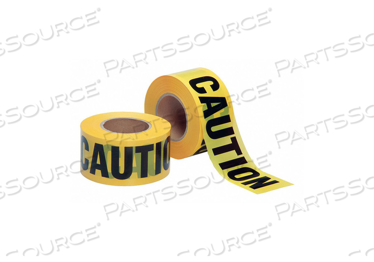 BARRICADE TAPE CAUTION LEGEND 1000 FT L by Skilcraft BARRICADE TAPE CAUTION LEGEND 1000 FT L by Skilcraft