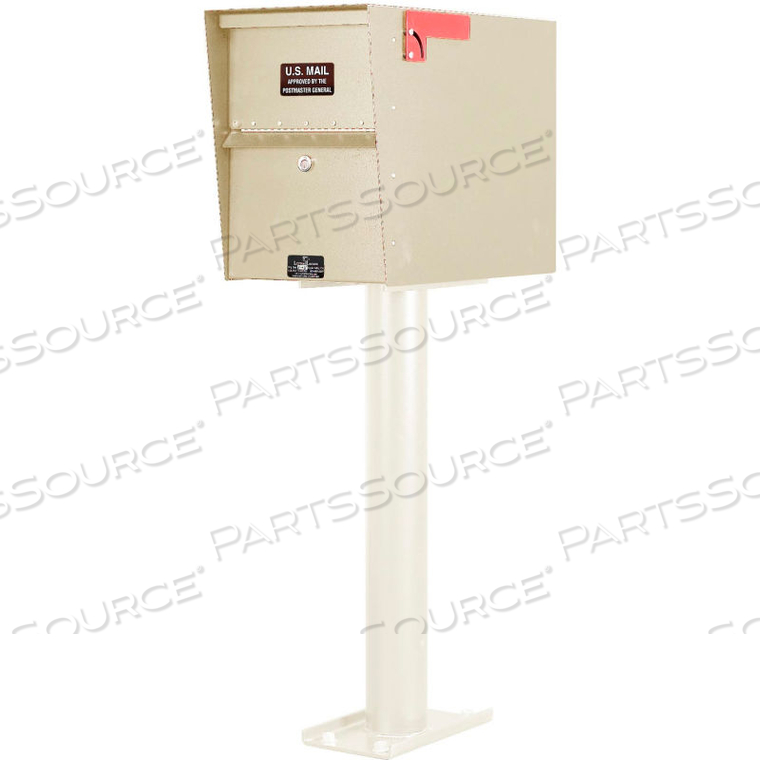 LL6MAXSTD STANDARD HEAVY DUTY LETTER LOCKER MAILBOX TAN 