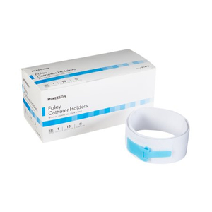 FOLEY CATHETER HOLDER WITH DUAL-LOCKING TABS (10 PER BOX) by McKesson