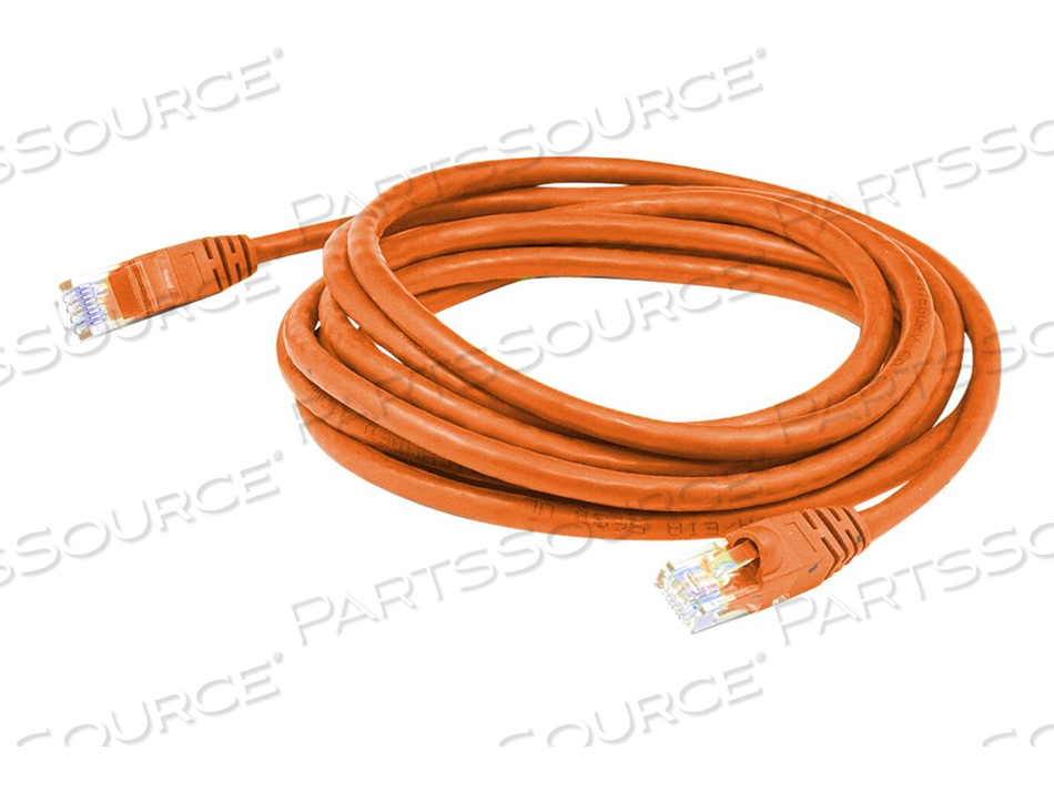 ADDON, PATCH CABLE, RJ-45 (M) TO RJ-45 (M), 20 FT, UTP, CAT 6A, SNAGLESS, ORANGE by ADDON