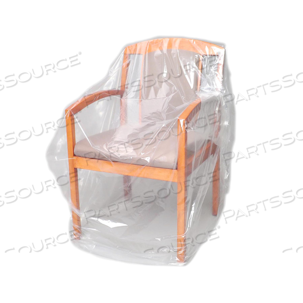 28" X 17" X 132" 1 MIL LDPE FURNITURE COVER --98" SOFA, 120/RL by LK Packaging 28" X 17" X 132" 1 MIL LDPE FURNITURE COVER --98" SOFA, 120/RL by LK Packaging
