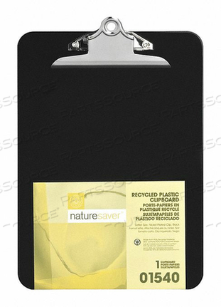 PLASTIC CLIPBOARDSPLASTICBLACK by Nature Saver
