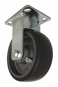 KINGPINLESS PLATE CASTER RIGID 1230 LB. by RWM