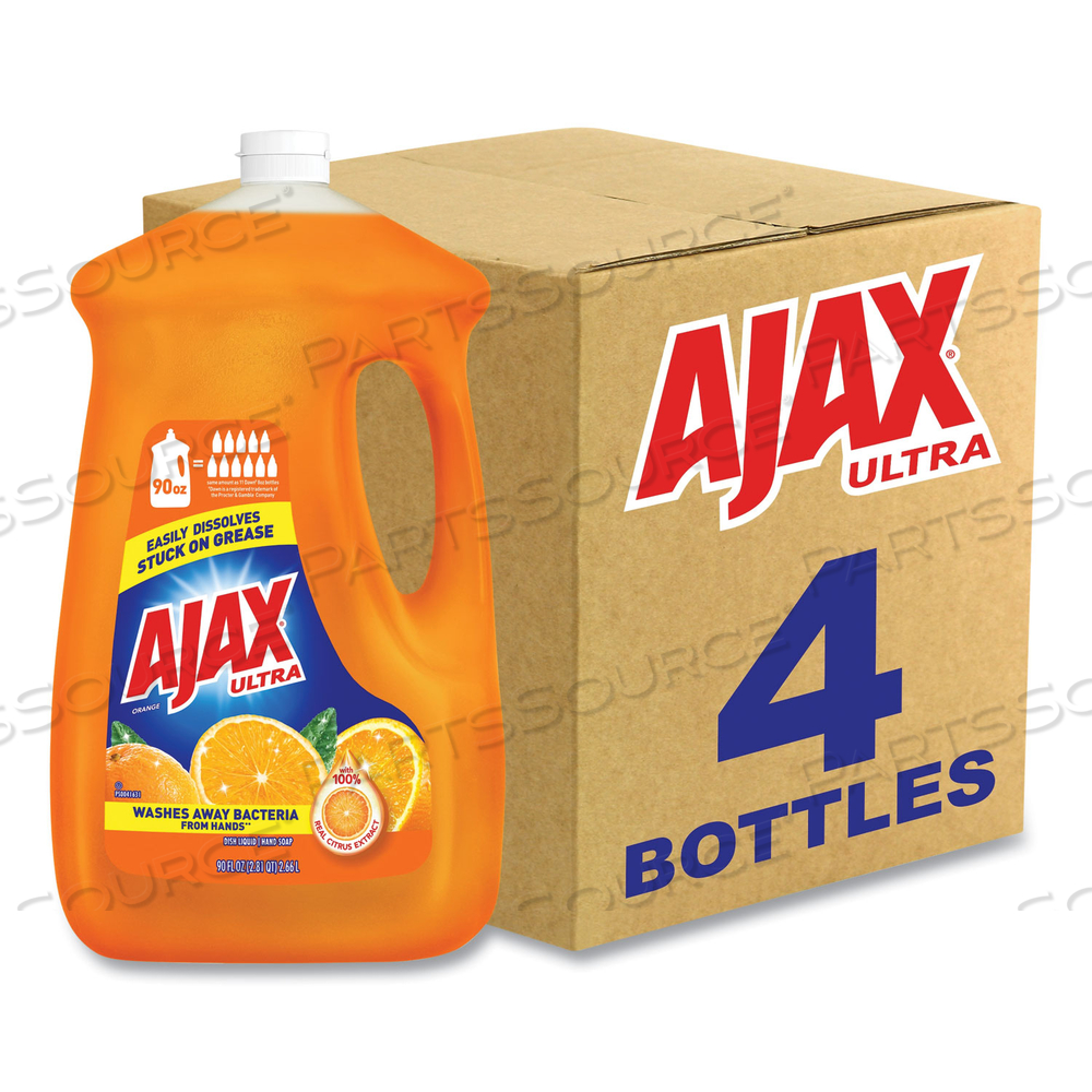 DISH DETERGENT, ORANGE SCENT, 90 OZ BOTTLE by Ajax DISH DETERGENT, ORANGE SCENT, 90 OZ BOTTLE by Ajax