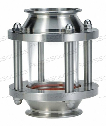 SIGHT FLOW INDICATOR 6-1/2 L 3 PIPE by Archon Industries Inc.