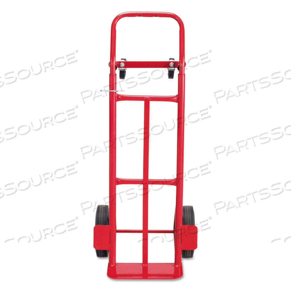 TWO-WAY CONVERTIBLE HAND TRUCK, 500 TO 600 LB CAPACITY, 18 X 51, RED by Safco TWO-WAY CONVERTIBLE HAND TRUCK, 500 TO 600 LB CAPACITY, 18 X 51, RED by Safco