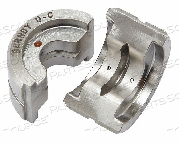 CRIMPING DIE U STYLE 12 TONS 6 TO 2 AWG by Burndy