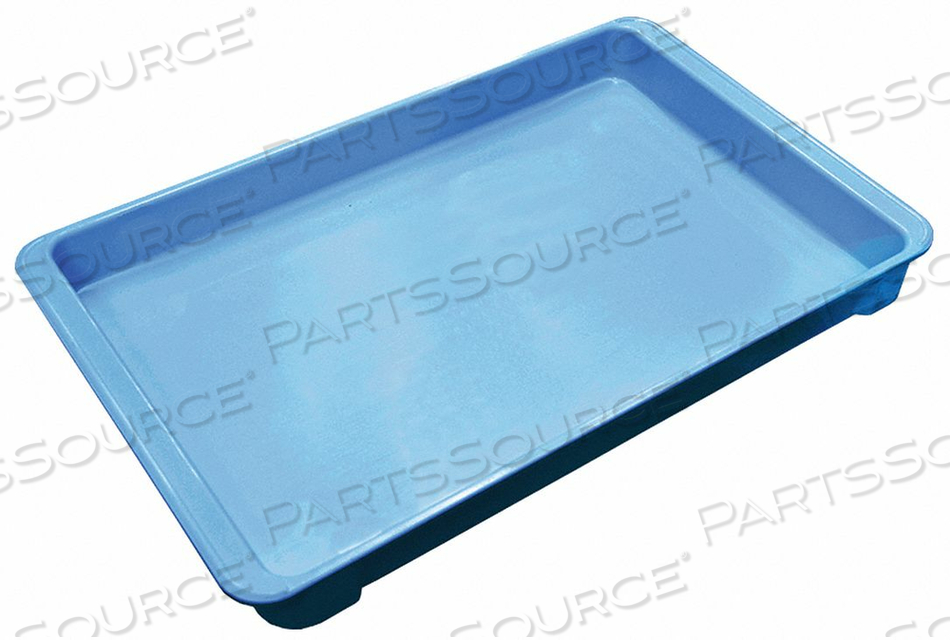 H3423 STACK CONTAINER 18-3/4X11-7/8X1-3/4 BLUE by Molded Fiberglass