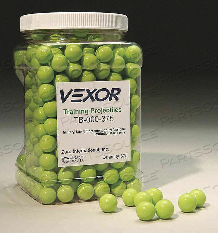 INERT PEPPER PROJECTILES 0.68 OZ. by Zarc International INERT PEPPER PROJECTILES 0.68 OZ. by Zarc International