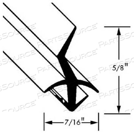 GASKET, MILK COOLER, 24 FT GASKET, MILK COOLER, 24 FT