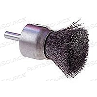 30085 OSBORN 1" SOLID FACE END BRUSH (.0104 SSX1/4" SHANK) by Osborn