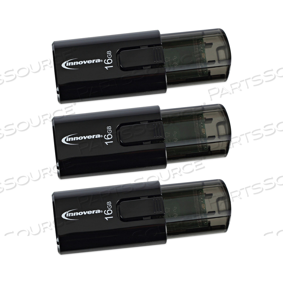 USB 3.0 FLASH DRIVE, 16 GB by Innovera