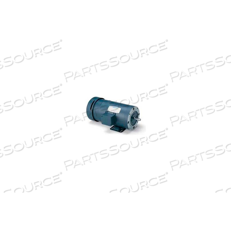 3-PHASE BRAKE MOTOR 1/2HP, 1725RPM, 56, TENV, 208-230/460V, 60HZ, 40C, 1.15SF by Leeson