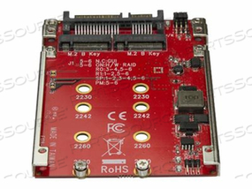 CREATE HIGH-PERFORMANCE STORAGE WITH RAID BY INSTALLING TWO M.2 SATA SSDS INTO A by StarTech.com Ltd.