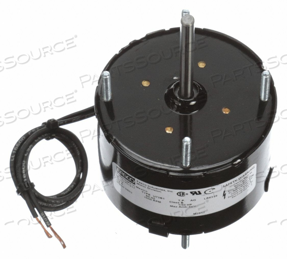 HVAC MOTOR 1/50 HP 1500 RPM 115V 3.3 by Fasco