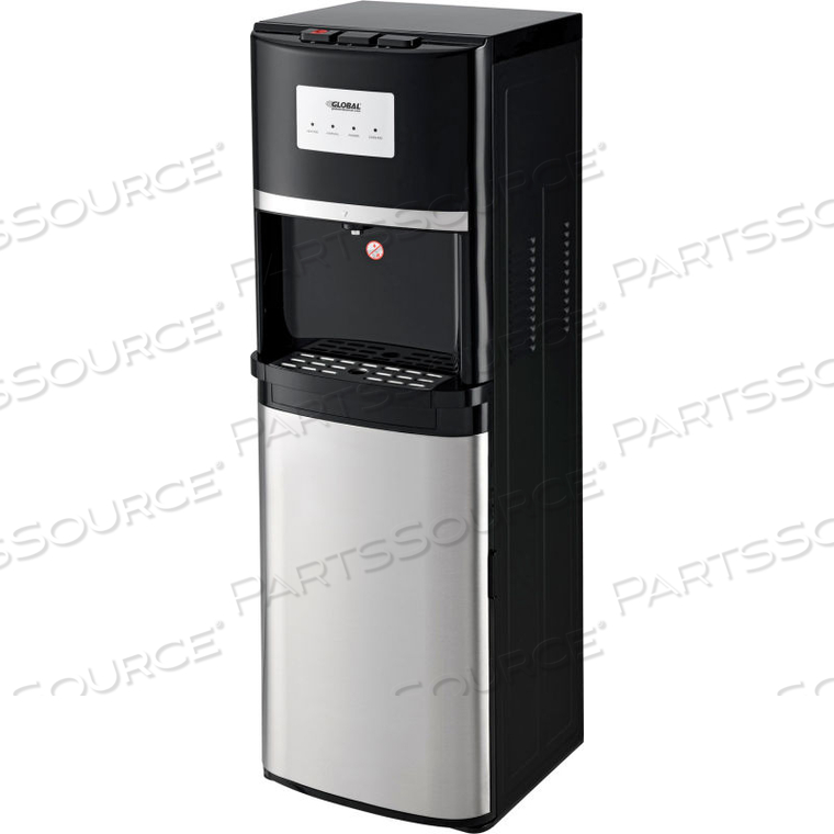TRI-TEMP NON-FILTERED WATER DISPENSER, BLACK WITH STAINLESS by Tcl Household Appliances Co., Ltd