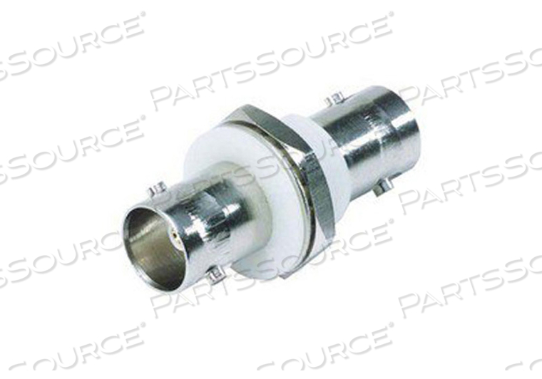 COAXIAL ADAPTER, BNC FEMALE, NICKEL PLATED, 75 OHM by L-com, Inc.