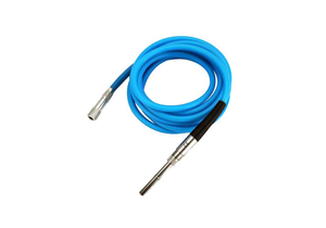 CONMED LINVATEC ENDO CABLE: OLYMPUS LS - WOLF FEMALE INST, BLUE SHEATH, 5MM FUSED BUNDLE, 10 FT LONG, BLACK HANDLE, PARYLENE COATED by Cuda Surgical