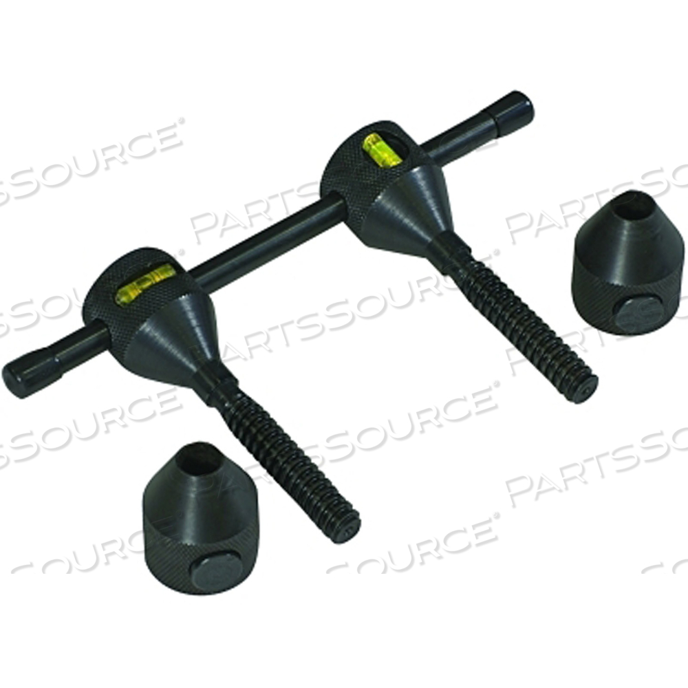 SUMNER FLANGE LEVELS, 5/8 IN TO 1 5/8 IN, PUSH BUTTON QWIK PIN by Sumner