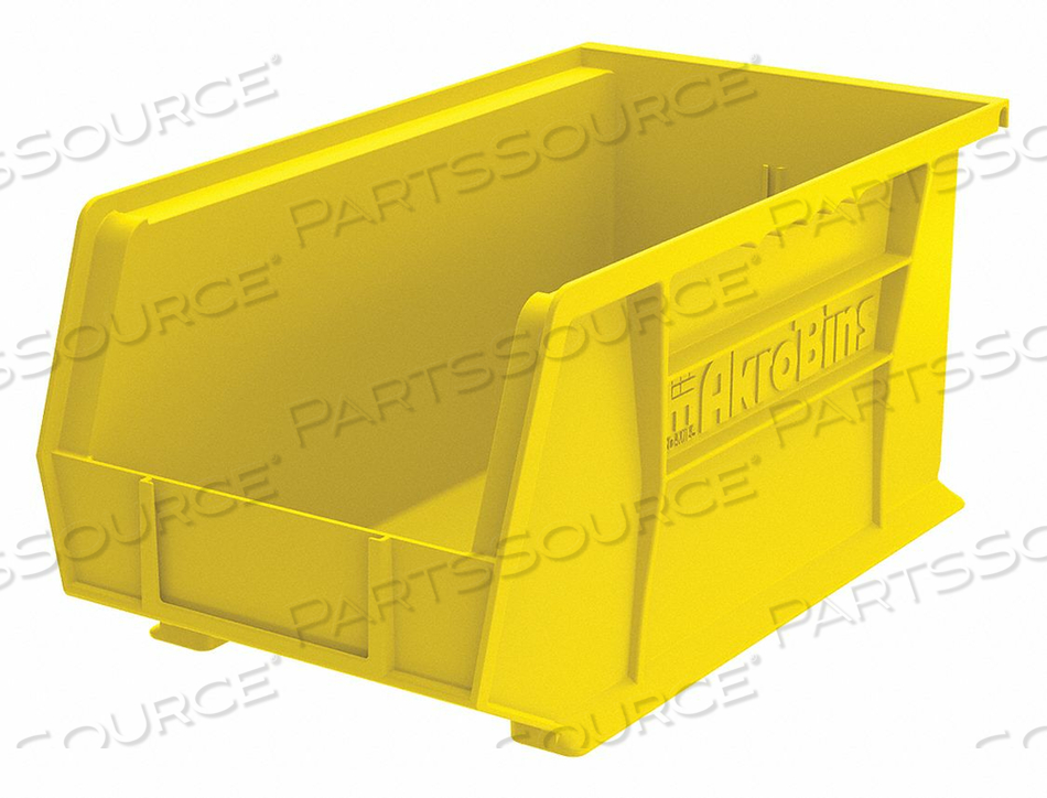 F8697 HANG/STACK BIN 7 X8 1/4 X14 3/4 YELLOW by Akro-Mils / Myers Industries, Inc