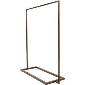 LINEA 54 IN. W X 66 IN. H STATUARY BRONZE GARMENT RACK by Econoco