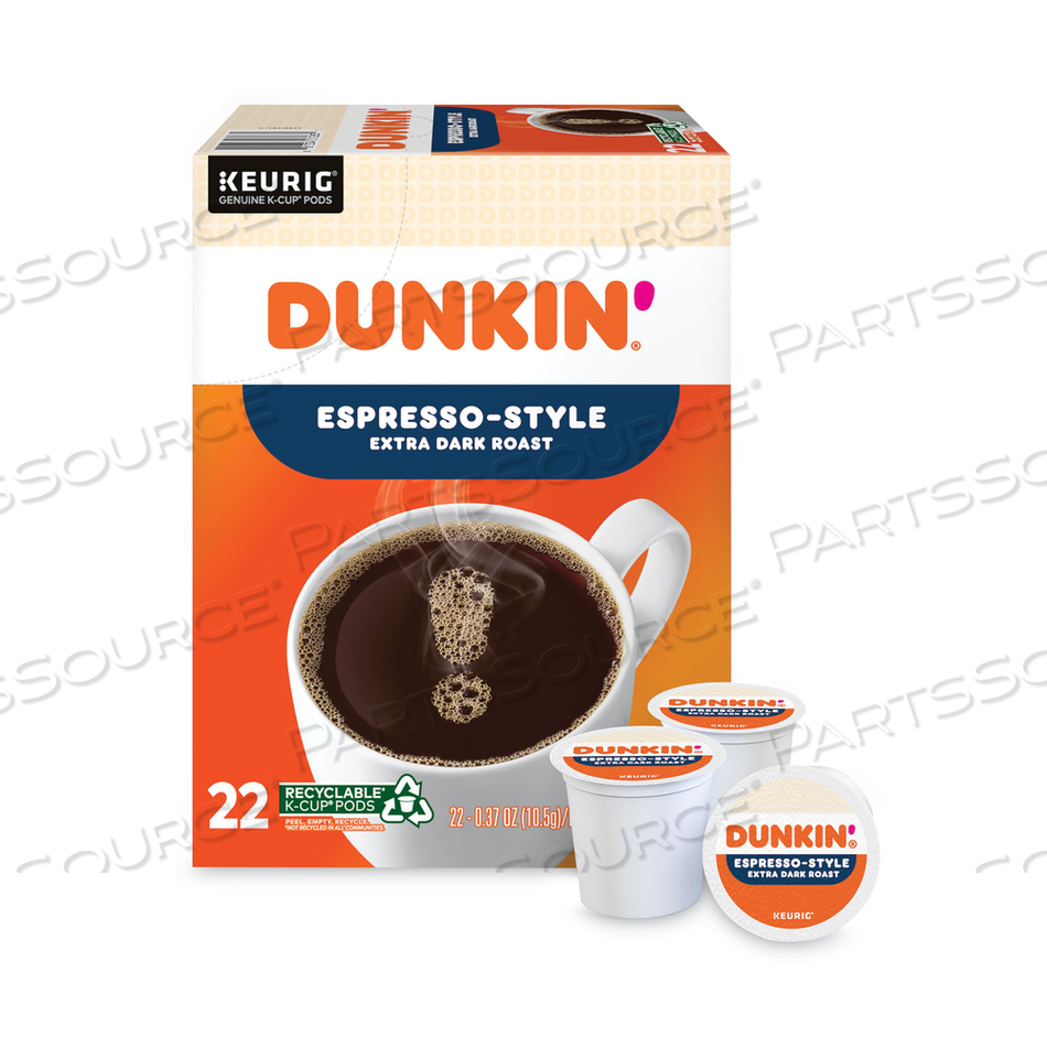 K-CUP PODS, ESPRESSO, 22/BOX 