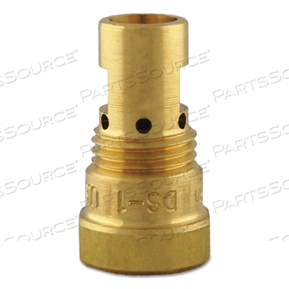 CENTERFIRE GAS DIFFUSER, BRASS, FOR CENTERFIRE CONTACT TIPS/LARGE NOZZLES by Bernard Welding CENTERFIRE GAS DIFFUSER, BRASS, FOR CENTERFIRE CONTACT TIPS/LARGE NOZZLES by Bernard Welding
