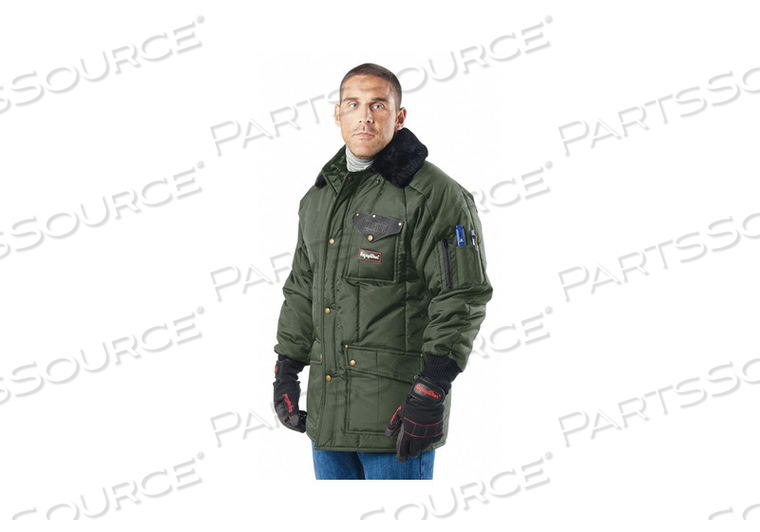 H4968 JACKET INSULATED MENS SAGE 3XL 