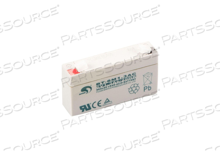 6VDC 1.3AH RECHARGEABLE BATTERY by Adam Equipment