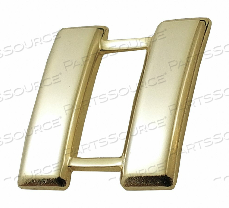 METAL RNKINSIGNIA CAPT. BARS - SMOOTH PR by Heros Pride