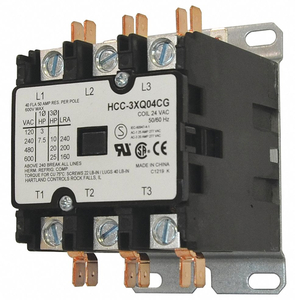 CONTACTOR 480V 50A 24V FES-15 by TPI Corporation CONTACTOR 480V 50A 24V FES-15 by TPI Corporation
