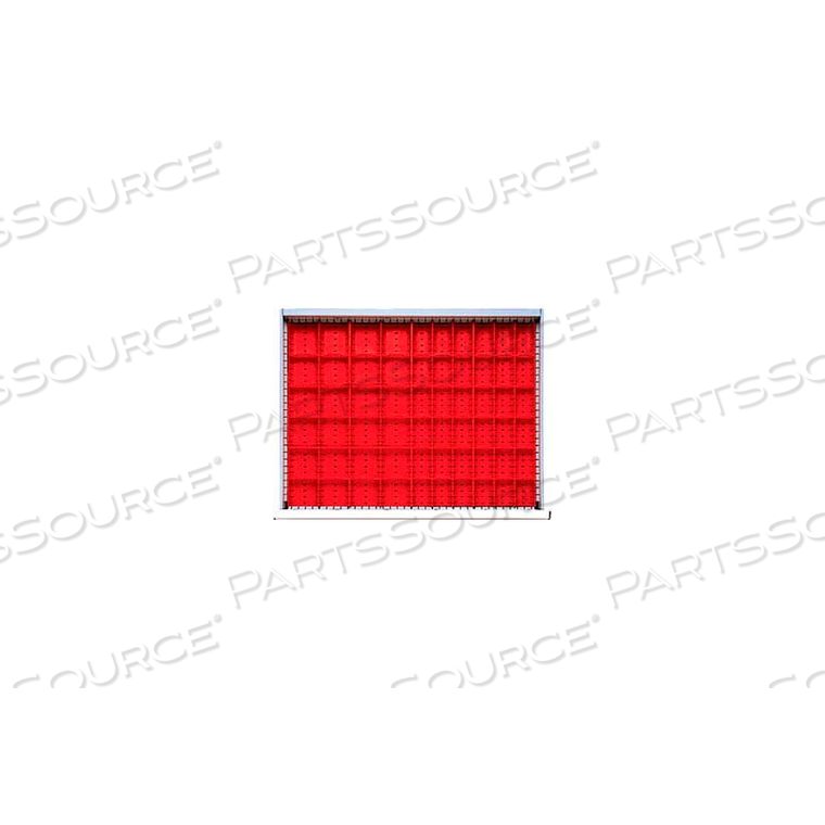 ST LAYOUT, SLOTTED GROOVE TRAYS 2" H by Lista International Corporation (North America) ST LAYOUT, SLOTTED GROOVE TRAYS 2" H by Lista International Corporation (North America)