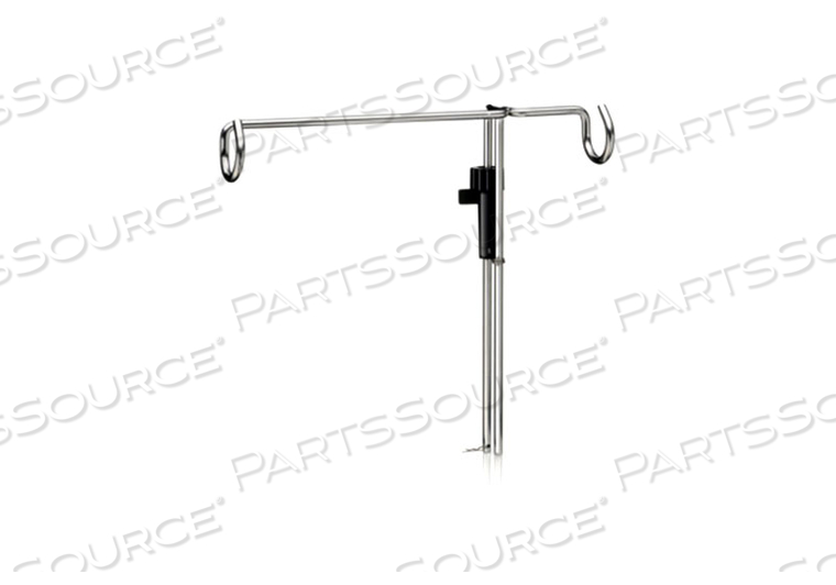 MINI IV POLE, PLUM A+, LATEX-FREE by ICU Medical, Inc.