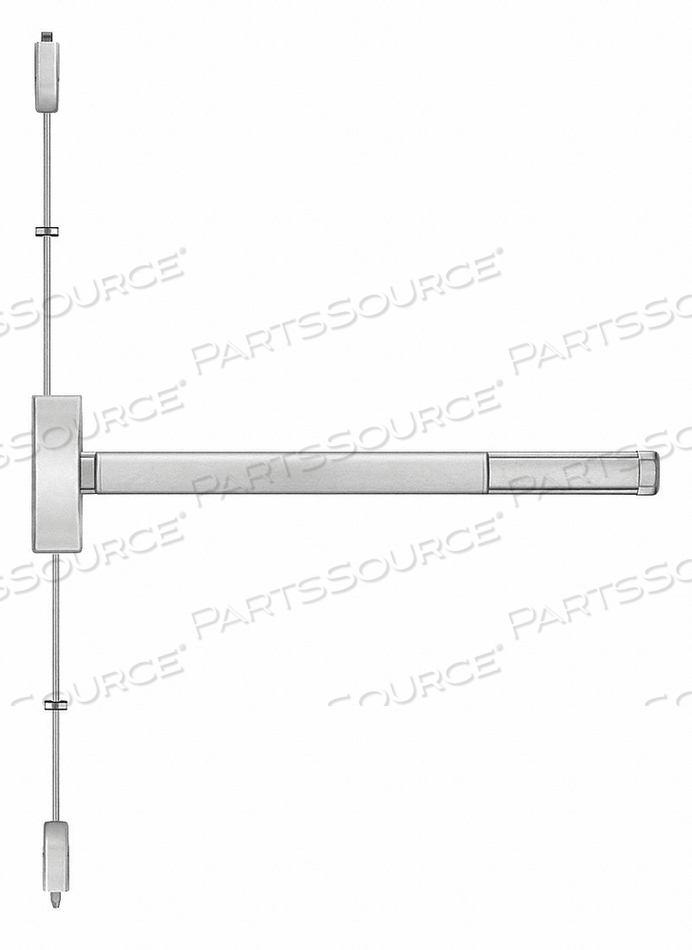 VERTICAL ROD EXIT ONLY 48IN.FIRE RATED by Precision