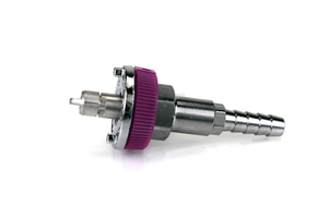 WAGD QUICK CONNECT ADAPTER, MALE X 5/16 IN HOSE BARB, PURPLE by Bay Corporation