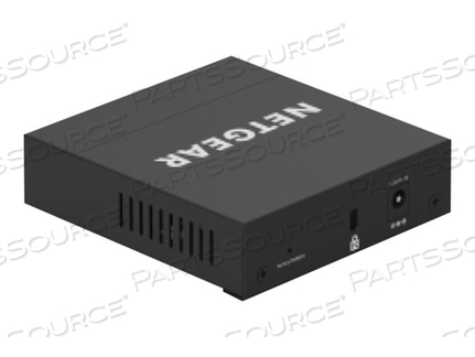 PLUS GS305E, SWITCH, MANAGED, 5 X 10/100/1000, DESKTOP, RACK-MOUNTABLE, WALL-MOUNTABLE by Netgear