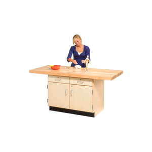 2-STATION WORKBENCH W/ 2 VISES by Diversified Woodcrafts