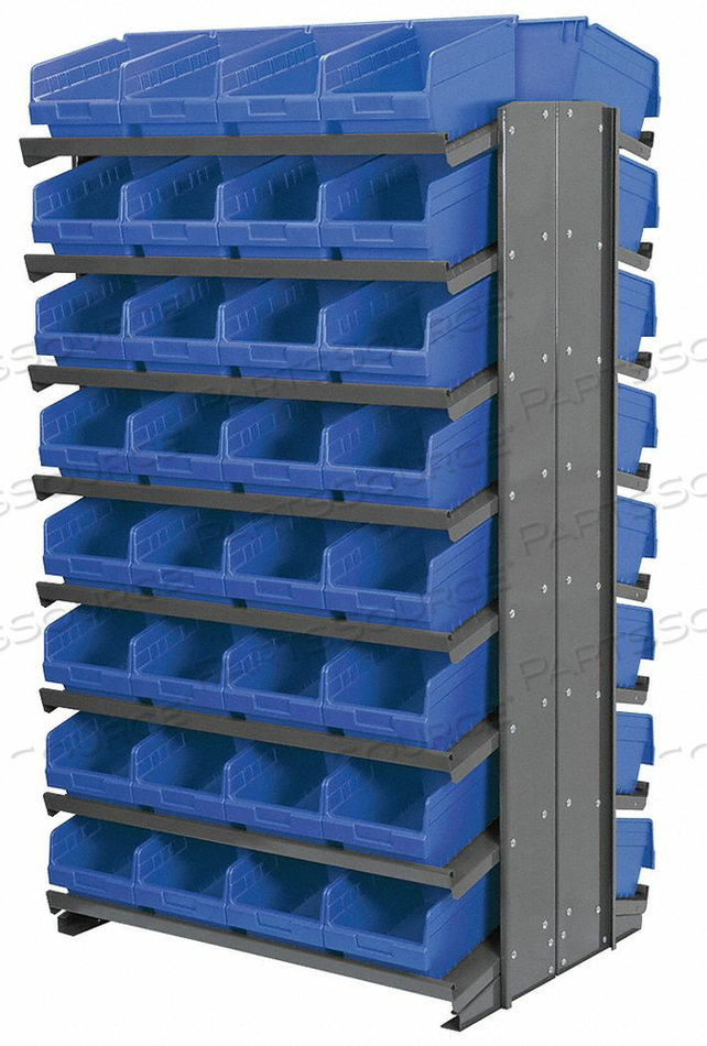 PICK RACK 60-1/4 OVERALL H 64 BINS BLUE by Akro-Mils / Myers Industries, Inc PICK RACK 60-1/4 OVERALL H 64 BINS BLUE by Akro-Mils / Myers Industries, Inc