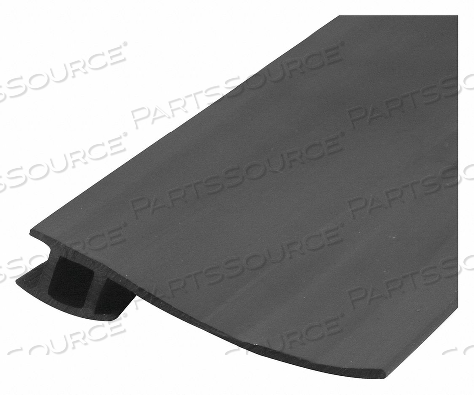 BUG SEAL BLACK VINYL 1 TO 1-3/4 H X 48 L by Primeline