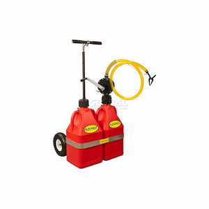 FLO-FAST TRANSFER FLUID SYSTEM, 2 7-1/2 GALLON, RED by Product Development Group LLC FLO-FAST TRANSFER FLUID SYSTEM, 2 7-1/2 GALLON, RED by Product Development Group LLC