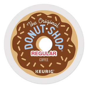 DONUT SHOP COFFEE K-CUPS, REGULAR, 24/BOX by The Original Donut Shop