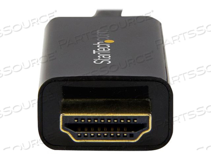 10FT/3M PASSIVE DISPLAYPORT TO HDMI CABLE CONVERTER - 4K 30HZ/1080P/7.1 AUDIO/HD by StarTech.com Ltd.