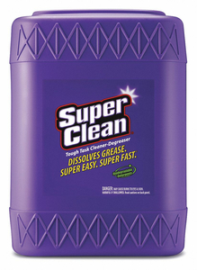 CLEANER/DEGREASER 5 GAL. BOTTLE by Superclean