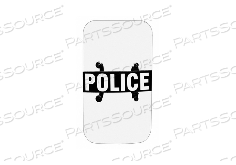 RIOT SHIELD 20IN X 36IN 6 LBS by United Shield International LLC