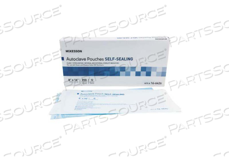 STERILIZATION POUCH (200 PER BOX) by McKesson STERILIZATION POUCH (200 PER BOX) by McKesson