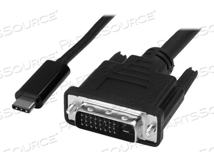 3.3 FT. / 1 M USB C TO DVI CABLE AND ADAPTER IN ONE - 1920 X 1200 DVI CABLE - BL by StarTech.com Ltd.