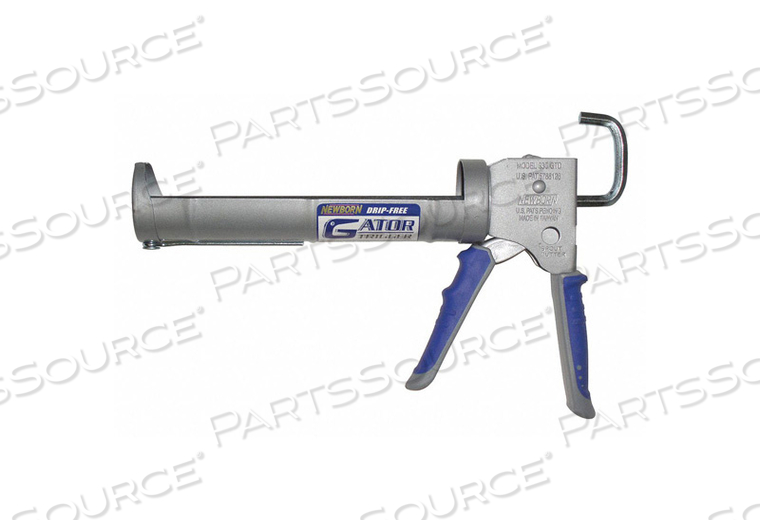 CAULK GUN DRIP-FREE SILVER 10 OZ. by Newborn CAULK GUN DRIP-FREE SILVER 10 OZ. by Newborn